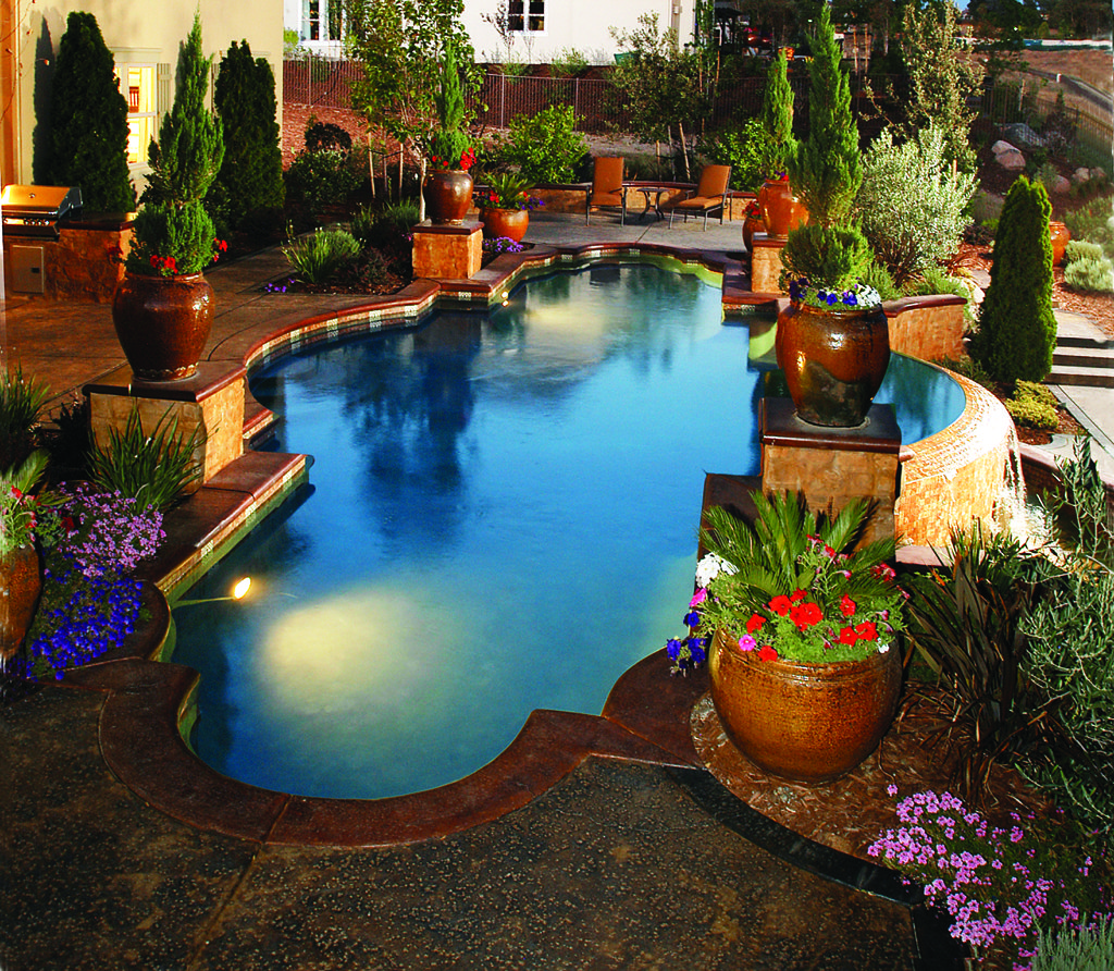 Charlotte pool landscaping