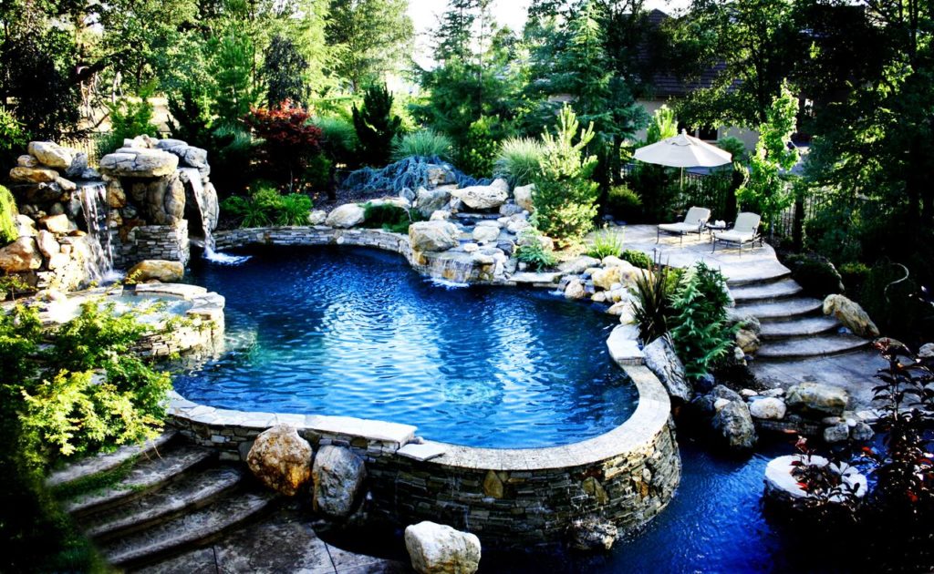 perfect backyard oasis