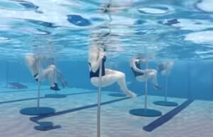 pool exercises poles