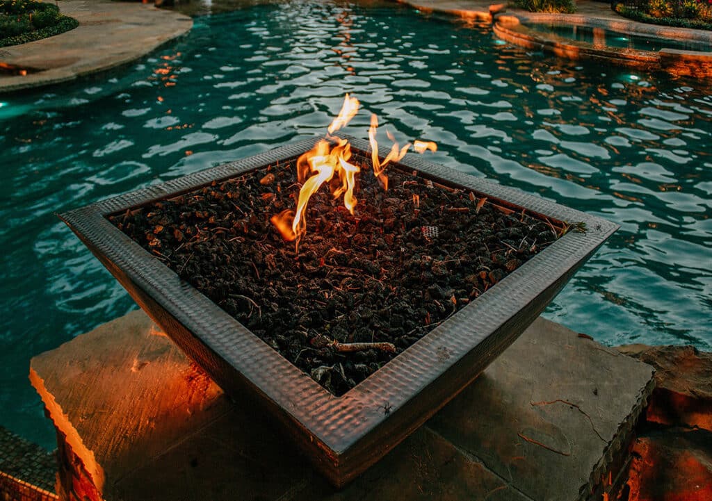 Pool Fire Features