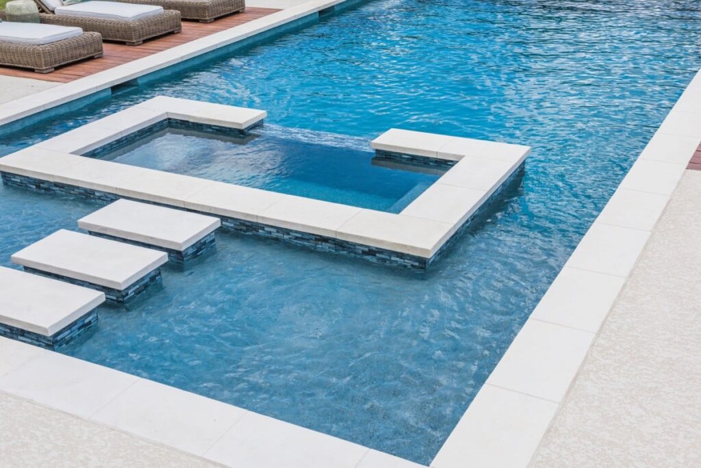 rectangle pool with spa 1200x801 1
