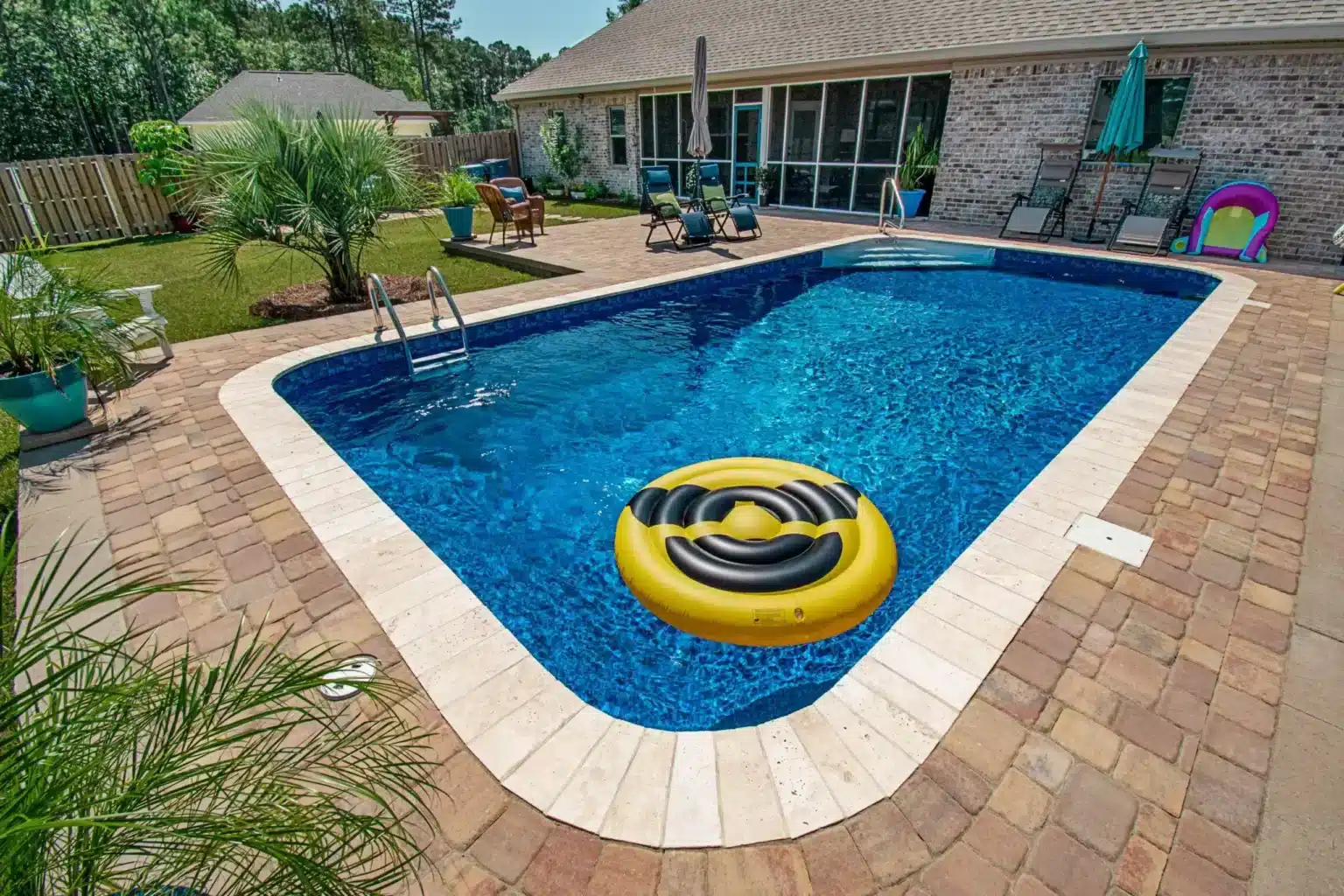 Inground Pool built by Premier Pools & Spas