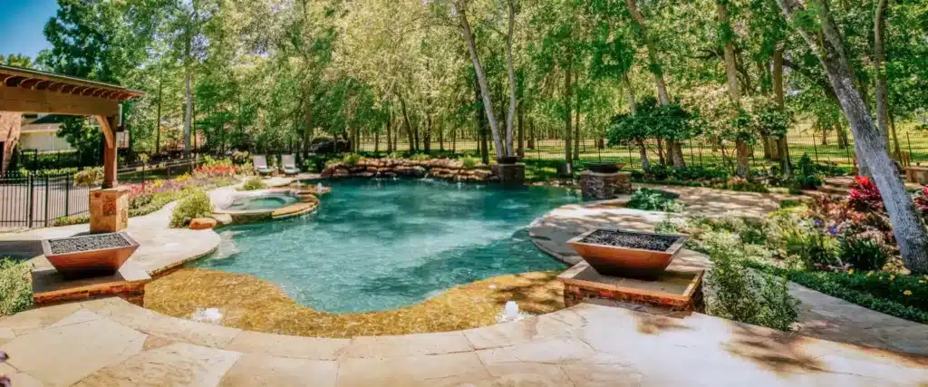 Inground Pool built by Premier Pools & Spas